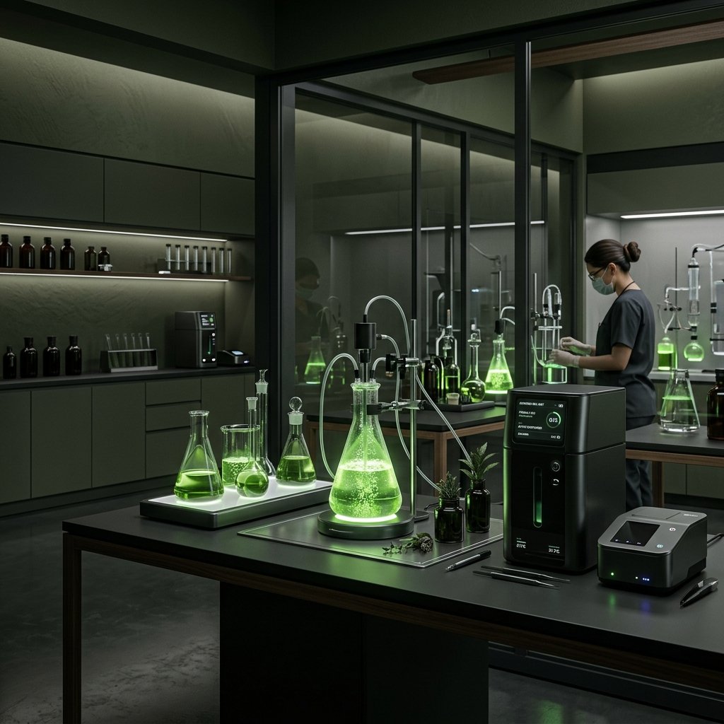 Modern wellness laboratory