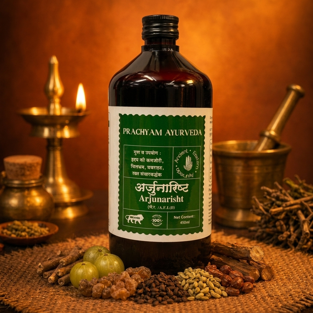 Related Ritual: Arjunarista — highly synergistic Ayurvedic herbal supplement to amplify wellness