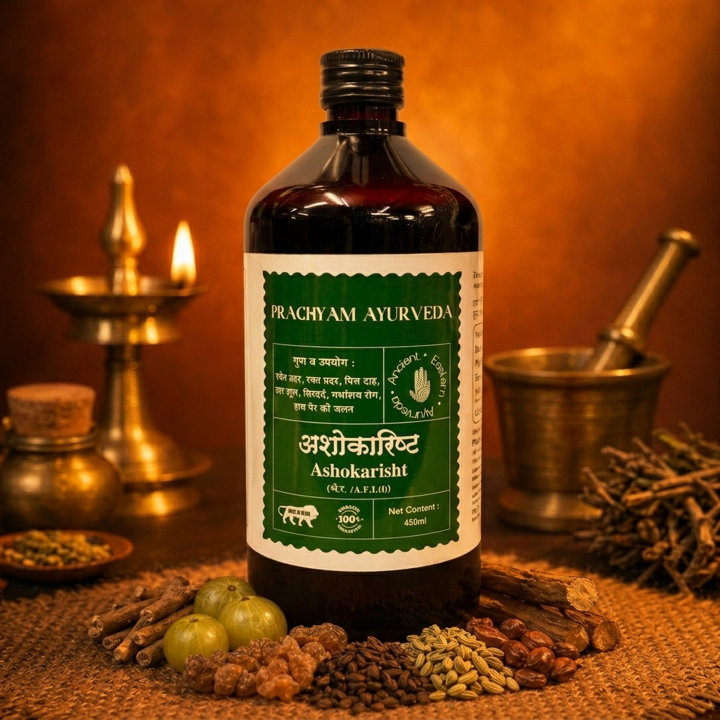 Related Ritual: Ashokarista — highly synergistic Ayurvedic herbal supplement to amplify wellness