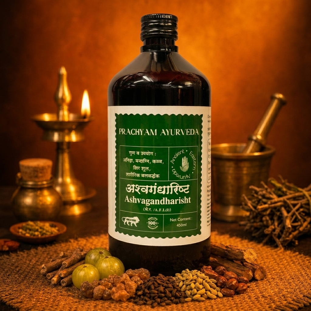 Ashwagandharista supplement formulation texture and ingredients closeup