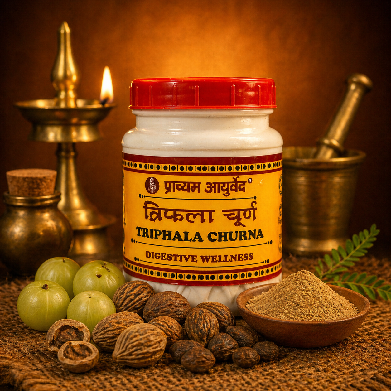 Triphala Churna Ayurvedic Supplement — premium quality, GMP-certified authentic organic herbal formulation