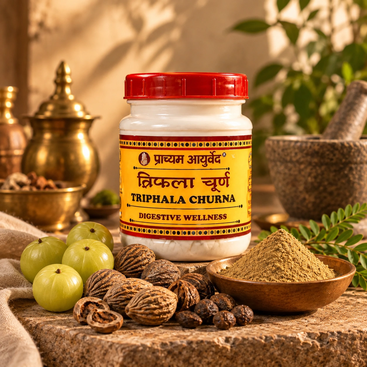 Prachyam Ayurveda Triphala Churna Ayurvedic herbal powder