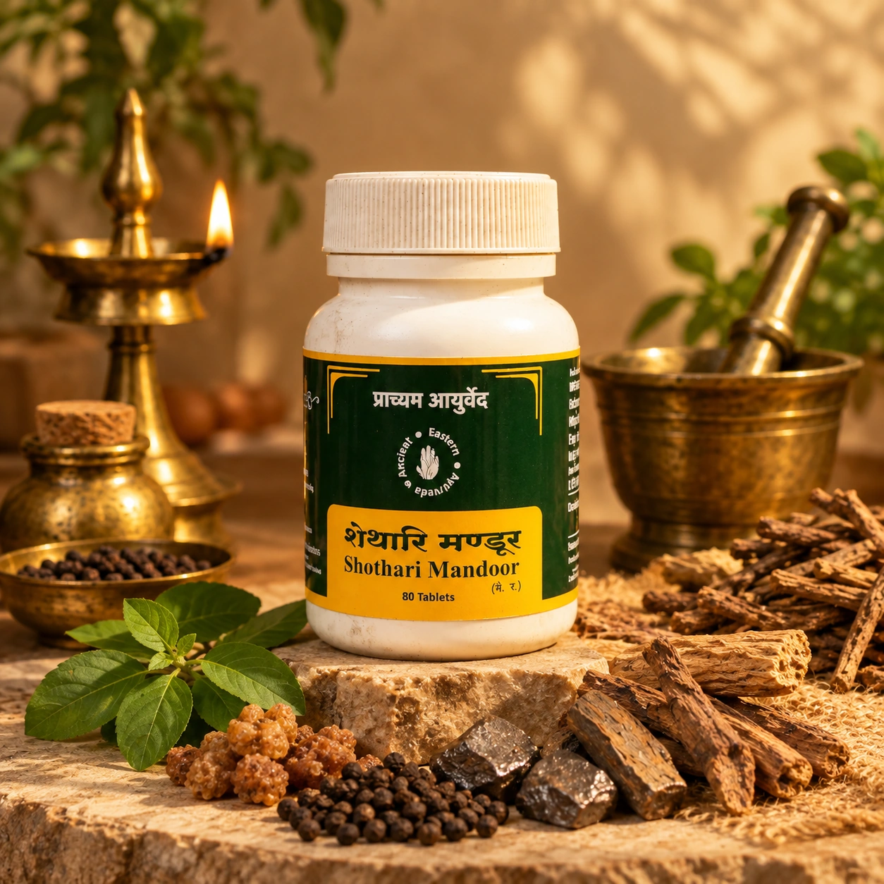 Prachyam Ayurveda Sothari Mandoor Ayurvedic formulation