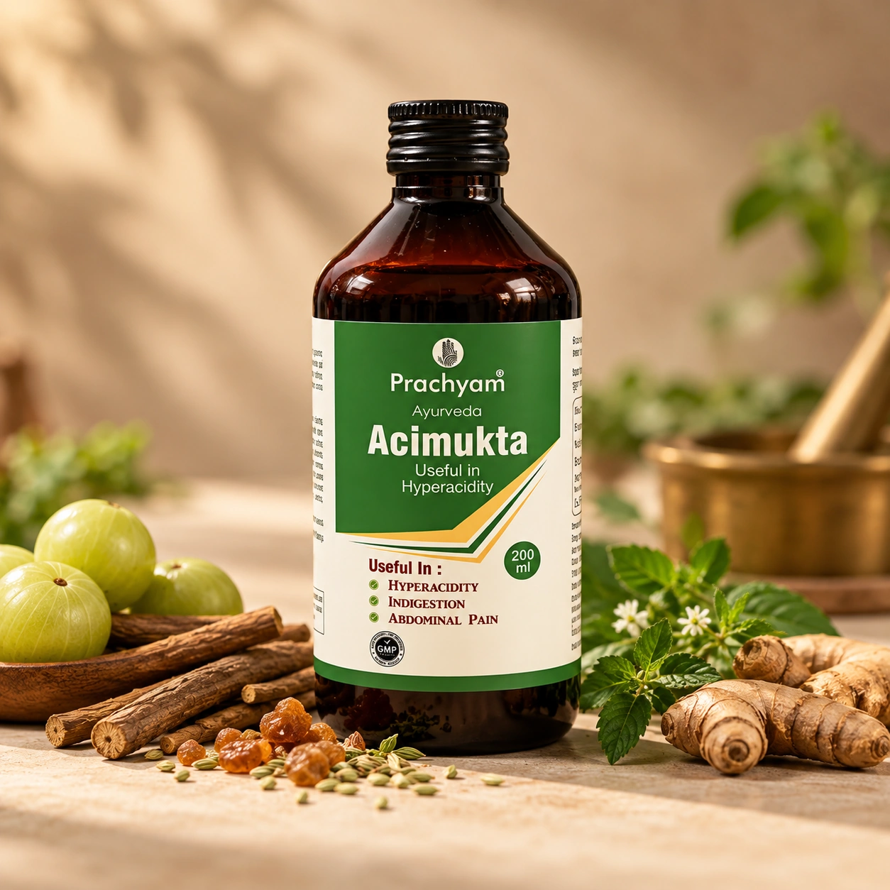 Prachyam Ayurveda ACIMUKTA herbal antacid for acidity relief