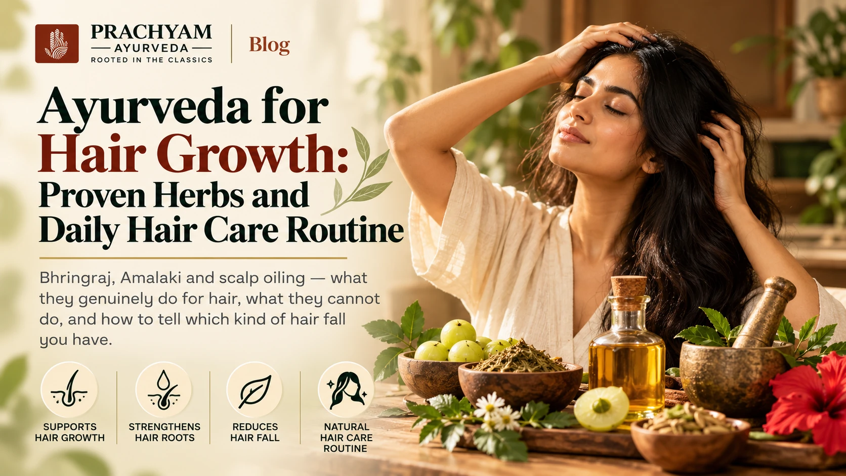 Ayurveda for Hair Growth: Proven Herbs and Daily Hair Care Routine